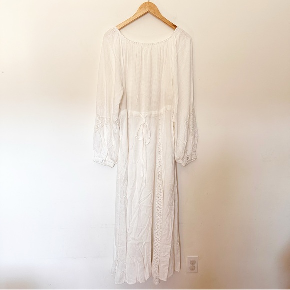 knee length dresses for ladies Free People Southwest Lace Maxi Dress  Timber Boutique